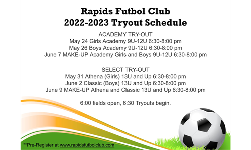 Tryouts 2022